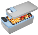 Powerology Lumo Portable Heated Lunch Box – 1 L 4000 mAh Battery, Smart Heating, Freshness Lock, LED Display