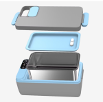 Powerology Lumo Portable Heated Lunch Box – 1 L 4000 mAh Battery, Smart Heating, Freshness Lock, LED Display - Image 2