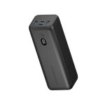 Powerology Onyx 30,000 mAh PD-100W Dual USB-C Power Bank (PPBCHA20 / BCHA20) — Compact 110W Output & Digital Display