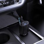 Powerology PCCSR019 65 W Type‑C Retractable Car Charger – USB‑A + Built‑in Retractable Cable (103 W Total) Price in Oman - Image 2