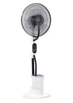 Powerology PMFAN75W 16" Tilt & Oscillating Mist Fan with Humidifier – 75W, 2.8L Tank, 3-Speed Settings – Ideal for Oman Climate, - Image 2
