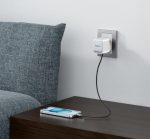 Powerology PWC032 Dual Port Retractable GaN Charger – 65W Fast USB-C Charger for Laptops & Smartphones - Image 2