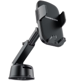 Powerology Raven Auto-Clamping Car Phone Mount PWRLX08BK – Strong Suction, 360° Rotation, 5.5-9 cm Clamp | - Image 2