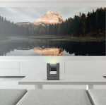 Powerology Vision ARC Portable Smart Projector PYM220CGY – Wireless WiFi & Bluetooth Mini Home Cinema Projector - Image 3