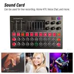 Professional Digital Sound Card M9 — Live Mixer & USB Audio Interface with DSP Effects, Mobile + PC Compatible - Image 3