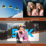 Promage 5K 48MP Dual Screen Digital Camera PC225 – Combo Kit for Vlogging & Content Creation - Image 5