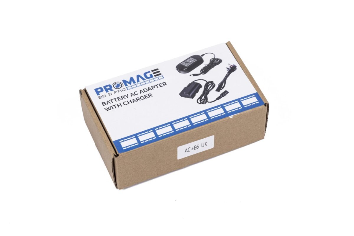 Promage PMAC-FW50 AC Adapter with Charger for Sony NP-FW50 – Continuous Power Supply for Sony Alpha Series Cameras - Image 3