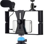 Puluz 4-in-1 Broadcast LED Selfie Stick in Oman – Live Streaming Light Stand