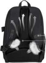 Puluz Camera Bag Shoulder Backpack EW00165 – Waterproof DSLR & Mirrorless Pack with Tripod Support – - Image 4