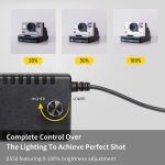 RALENO PKL-D550 Photo Studio Light Box in Oman – 50cm Portable Shooting Tent - Image 4