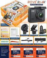 ROVE Dash Cam R2-4K – Ultra HD 4K Car Dash Camera with Night Vision & Parking Mode - Image 5