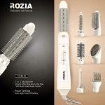 Rozia 7‑in‑1 Hair Styler HC8110 – Volume Lifter, Blow & Curl Brushes, Hair Dryer & Straightener in One - Image 4