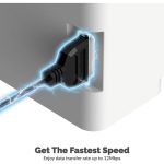 Sabrent USB 2.0 to DB25 IEEE-1284 Parallel Printer Cable Adapter (PR1) – 6ft, Plug & Play, Compatible with Windows & Mac - Image 4