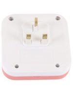 Saffron USB Socket Adapter E03 – Universal Travel Plug with Built‑in USB Port - Image 3