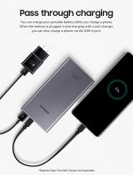 “Samsung 10000 mAh 25 W Super Fast USB‑C Portable Battery Pack (EB‑P3300) – Dual USB‑C & USB‑A Outputs, Fast & Wireless Charging – - Image 2