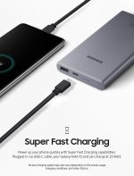 “Samsung 10000 mAh 25 W Super Fast USB‑C Portable Battery Pack (EB‑P3300) – Dual USB‑C & USB‑A Outputs, Fast & Wireless Charging – - Image 5