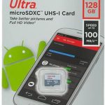 SanDisk Ultra 128GB microSDXC UHS-I Memory Card – Up to 140MB/s Read Speed, Class 10, U1, A1 – Ideal for Full HD Video Recording, Smartphones, Tablets, and Drones,