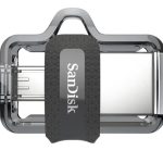 SanDisk Ultra Dual Drive m3.0 128GB USB 3.0 OTG Flash Drive – High-Speed, Dual Connector, Secure Storage,