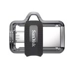 SanDisk Ultra Dual Drive m3.0 64GB USB 3.0 OTG Flash Drive – High-Speed, Dual Connector, Secure Storage,