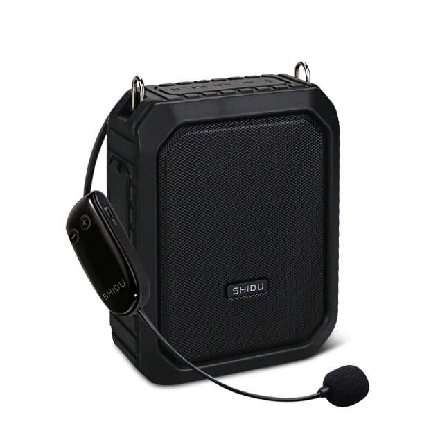 shidu-soa391-portable-voice-amplifier-10w-output-rechargeabl.jpg Shidu SOA391 Portable Voice Amplifier – 10W Output, Rechargeable, Bluetooth, TF/USB Support - Image 1