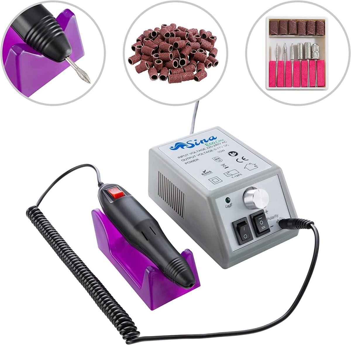 Sina Mercedes Professional Manicure & Pedicure Grooming Set – Complete Nail Care Kit for Men & Women, Price in Oman - Image 2