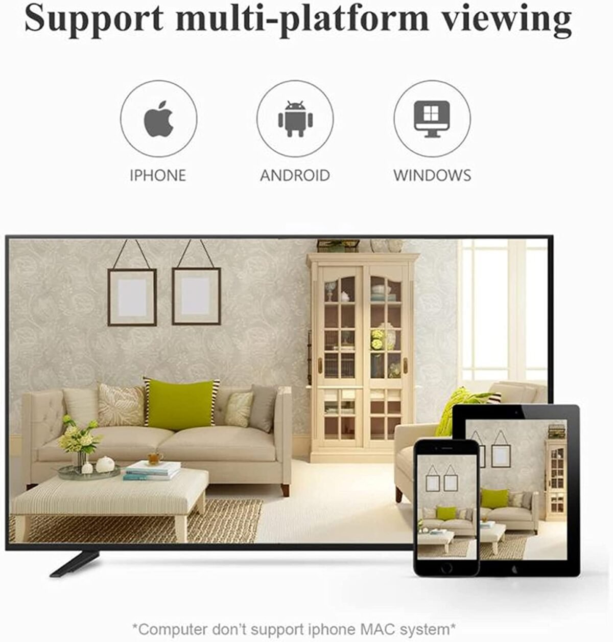 Smart Bulb Camera SCB512 – 1080P HD, 360° Pan & Tilt, WiFi, Night Vision, Two-Way Audio, Motion Detection - Image 3