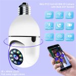 Smart Bulb Camera SCB512 – 1080P HD, 360° Pan & Tilt, WiFi, Night Vision, Two-Way Audio, Motion Detection - Image 6