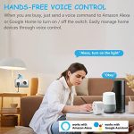 Smart Plug 2 Pack – Wi-Fi Enabled Mini Smart Socket Compatible with Alexa & Google Assistant – Remote Control, Timer Function - Image 5