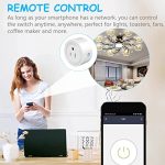 Smart Plug 2 Pack – Wi-Fi Enabled Mini Smart Socket Compatible with Alexa & Google Assistant – Remote Control, Timer Function - Image 6