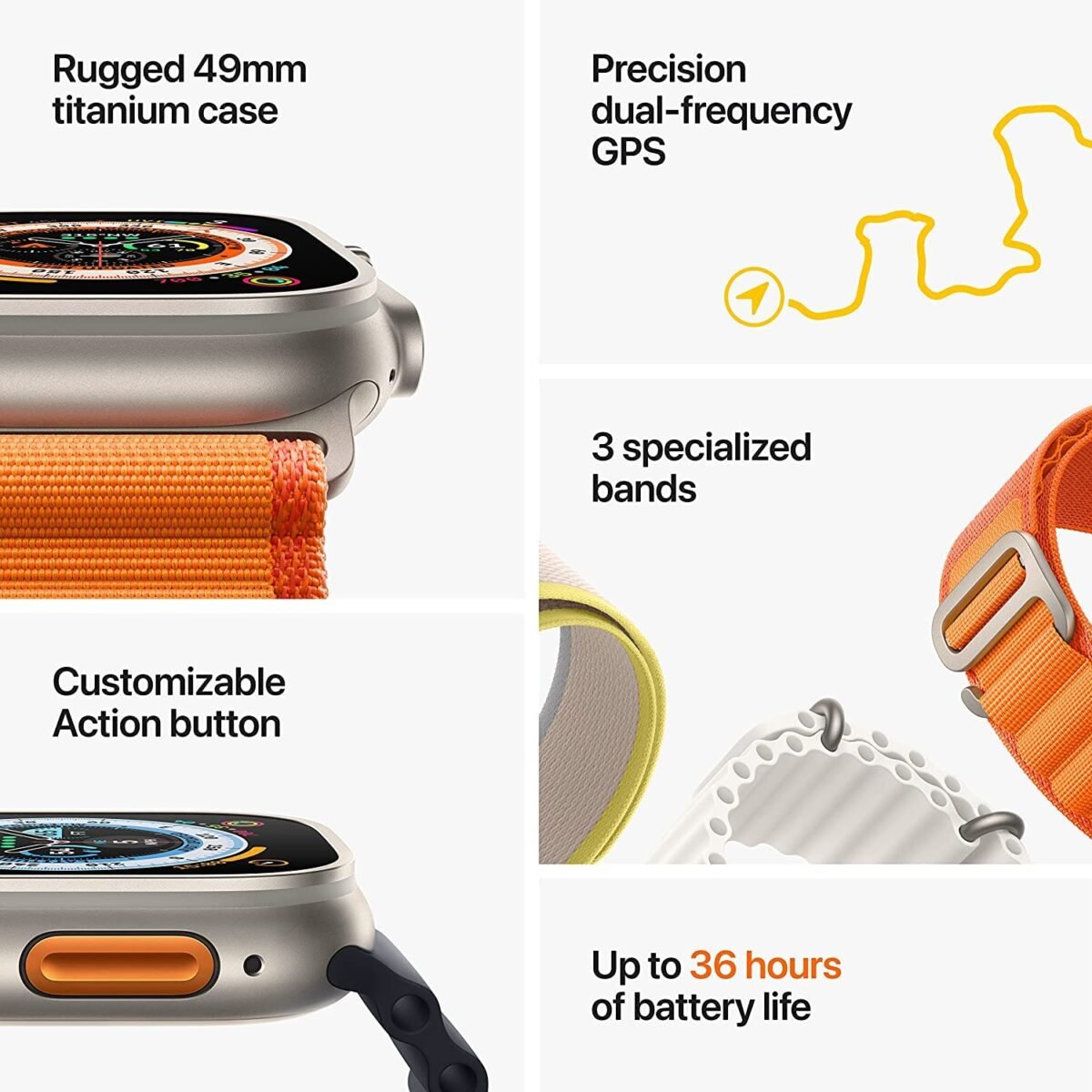 Smart Watch 8 Ultra – Fitness & Health Tracker, Bluetooth Calling, Waterproof Sports Smartwatch (Price In Oman) - Image 4