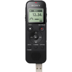 Sony ICD‑PX470 – Stereo ICT Recorder 4 GB with microSD Slot, 55‑Hour Battery & USB Direct Connect