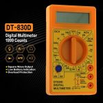 SST Digital Multimeter DT830D – Affordable & Versatile Testing Tool for Electronics and Home Use, - Image 3