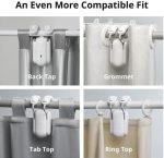 SwitchBot Small Curtain Rod 0370 – Smart Automated Curtain Rod for Easy Remote Control - Image 4