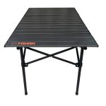 TAHAN Foldable Eggroll Lightweight Camping Table – 120 CM Portable Steel Outdoor Table for Camping, Picnic & Beach (Price In Oman) - Image 3