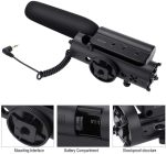 Takstar SGC‑598 Camera Shotgun Microphone – High‑Sensitivity Condenser Mic for DSLR, Camcorders & Vlogging - Image 2