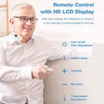 TechLove PG‑2601B19 Portable Neck Massager – U‑Shaped EMS/TENS, Heating, 6 Modes, Remote Control – - Image 5