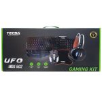 TECSA 4‑in‑1 RGB Gaming Kit UFO GK‑502 – Keyboard, Mouse, Headset & Mousepad | - Image 2