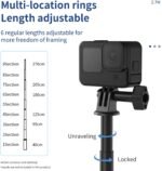 Telesin 270 cm Carbon Fiber Selfie Stick for GoPro – Ultra-Long Telescopic Extension Pole - Image 3