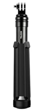 Telesin GP-MNP-090-S Aluminum Monopod / Selfie Stick + Tripod for GoPro & Action Cameras - Image 3