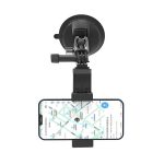 Telesin TE‑SUC‑010 Aluminum 360° Camera Suction Cup Mount for GoPro & Smartphones – - Image 4
