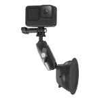 Telesin TE‑SUC‑010 Aluminum 360° Camera Suction Cup Mount for GoPro & Smartphones – - Image 5