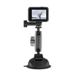 Telesin TE‑SUC‑010 Aluminum 360° Camera Suction Cup Mount for GoPro & Smartphones – - Image 6