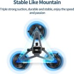 Telesin Three Arm Suction Mount TE-TSB-001 – Professional Camera Mount for GoPro & Action Cams | - Image 6