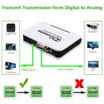 Tendak 3RCA AV & S-Video to HDMI Converter E612A – 1080P Upscaler with Audio Support for Gaming Consoles, DVD, VCR - Image 3