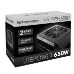 Thermaltake 650W Gaming Power Supply – 80 Plus Bronze Certified, High-Performance PSU, - Image 6