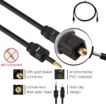 Toslink Fiber-Optical Audio Cable 1.5 m – Premium Optical SPDIF Connector (Price In Oman) - Image 3