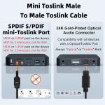 Toslink Fiber-Optical Audio Cable 1.5 m – Premium Optical SPDIF Connector (Price In Oman) - Image 4