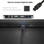 Toslink Fiber-Optical Audio Cable 1.5 m – Premium Optical SPDIF Connector (Price In Oman) - Image 5
