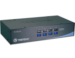 Trendnet 4‑Port PS/2 Rack Mount KVM Switch TK‑401R – Manage 4 PCs from One Console In Oman