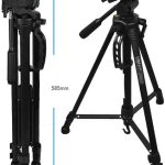 Tripod WT-3530 – Professional Camera & Camcorder Tripod with Carry Bag |